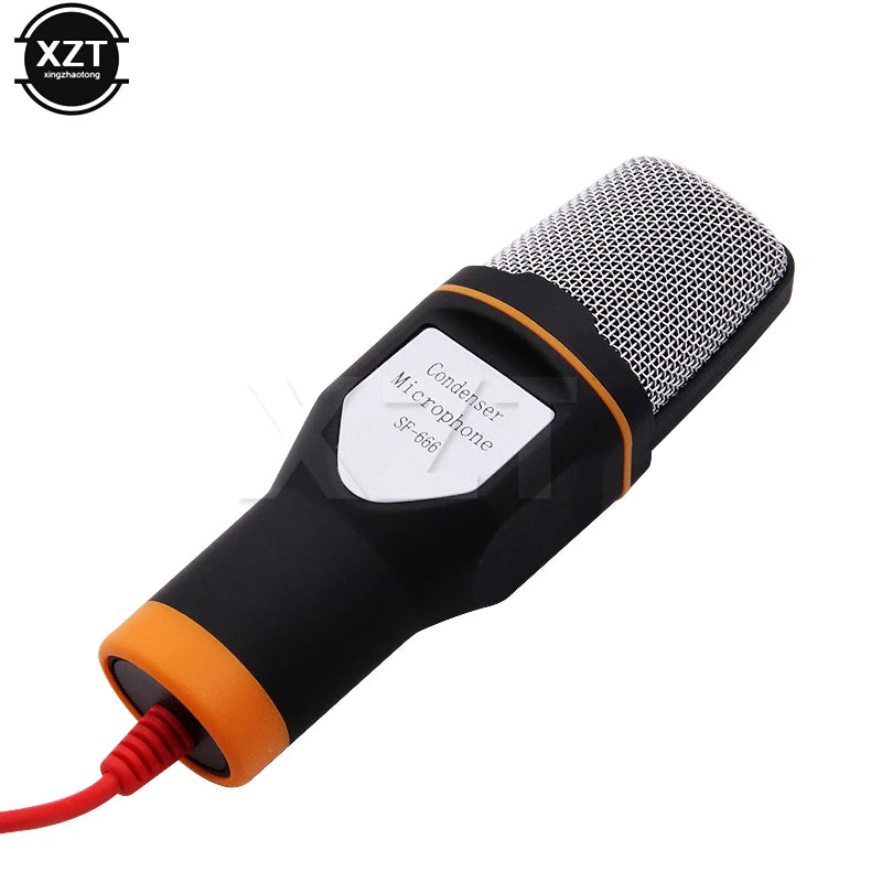 3.5mm Audio Wired Stereo Microfono con supporto
