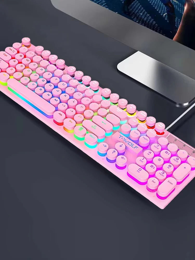 Tastiera gaming tasti rotondi