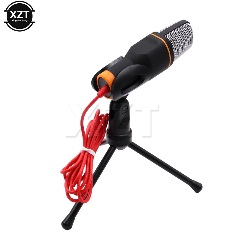 3.5mm Audio Wired Stereo Microfono con supporto