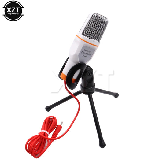 3.5mm Audio Wired Stereo Microfono con supporto